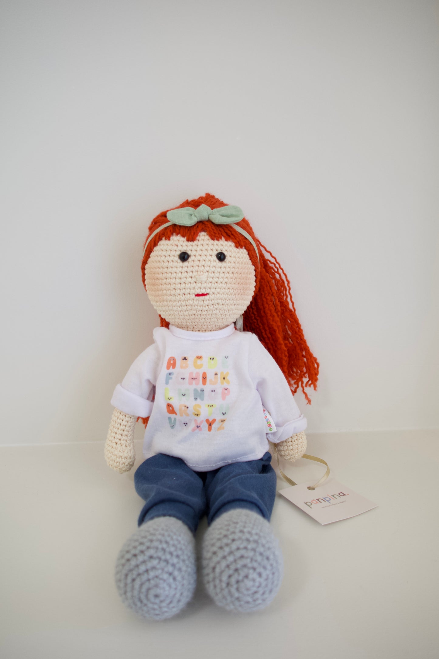 Muñequita tejida - peliroja