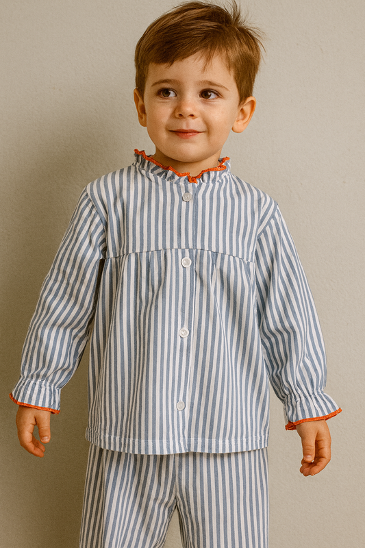 Pijama de rayas