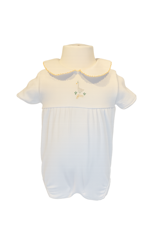 Body Cuello Bordado Pato